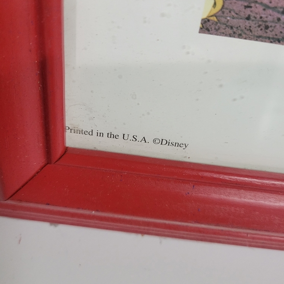 Rare Limited edition Disney lithograph With Raised seal Framed. - Picture 4 of 7